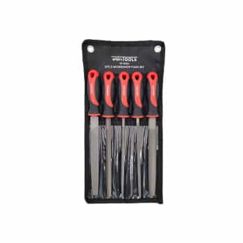 Juego de limas de taller, 5 piezas