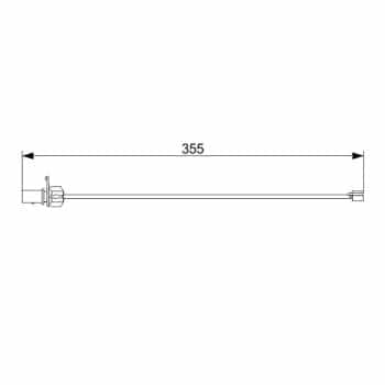 INDICADOR DE DESGASTE, PASTILLA DE FRENO 1 987 473 559 Bosch