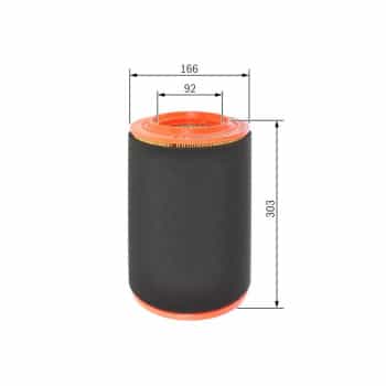 Filtro de aire F026400370 Bosch