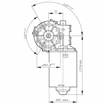MOTOR DEL LIMPIAPARABRISAS