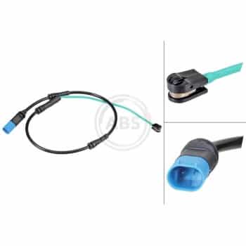 Contacto de advertencia, desgaste de pastillas/forros de freno 39812 ABS