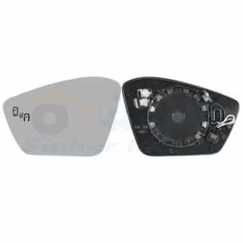 Cristal de espejo, retrovisor exterior *HAGUS* 7638835