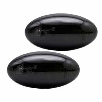 Jeu de clignotants latéraux à LED adaptés à différents modèles Peugeot - Gris fumé - incl. Dynamic Running L