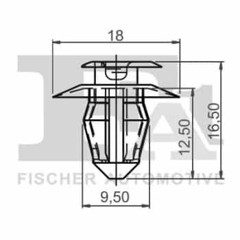 Clip, tira decorativa/protectora