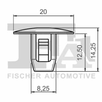 Clip, tira decorativa/protectora