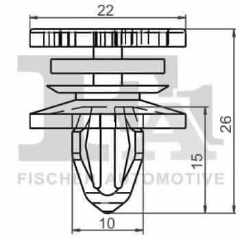 Clip, tira decorativa/protectora