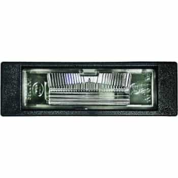 Lámpara de matrícula