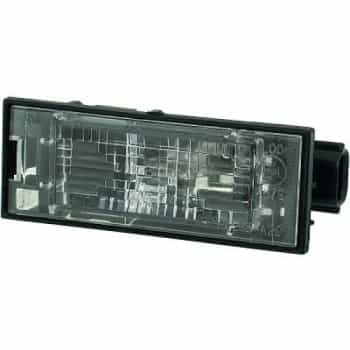 Lampe de plaque d'immatriculation