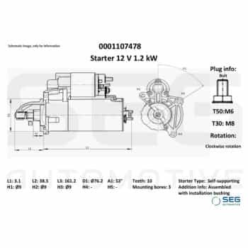 Motor de arranque / Arranque