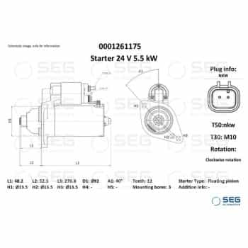 Motor de arranque / Arranque