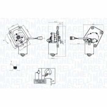 Motor del limpiaparabrisas