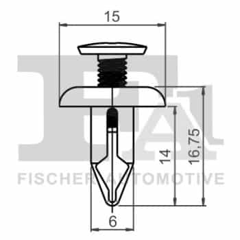 Clip, tira decorativa/protectora