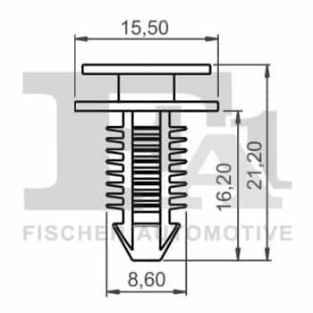 Clip, tira decorativa/protectora