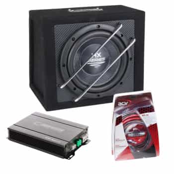 SISTEMA DE AUDIO Conjunto de subwoofer HX08 SQ G + CO-650.1D + WK-20