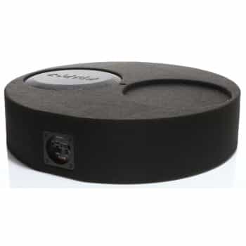 SUBCHASIS ACTIVO R-SERIES EVO Caja cerrada redonda de 14 litros con R 10 FLAT EVO3-D4 + M-400.1 MD