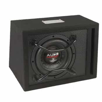 Subwoofer Boom Box Serie X--ion LONG STROKE Caja abierta de 15 litros con X08 EVO 2x 300/200 vatios