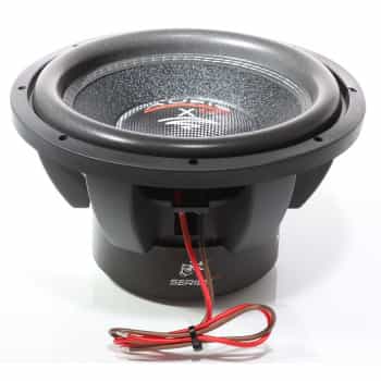 Subwoofer Serie X-ion de 300 mm de carrera larga, 2 x 2 ohmios, 2 x 750/500