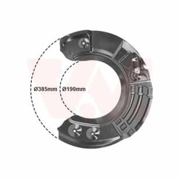 Placa de cubierta, disco de freno