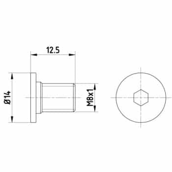 Tornillo de montaje PAG0002