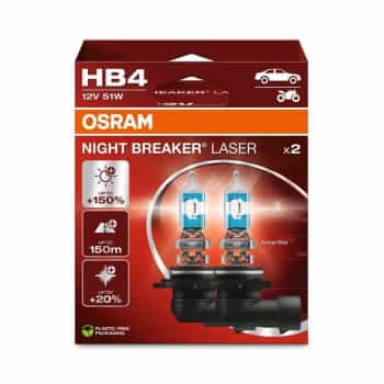 Láser Osram Night Breaker - HB4 - juego de 2 piezas
