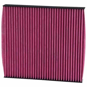 Filtro de aire interior desechable K&N Premium apto para varios modelos de Volkswagen (DVF5001)