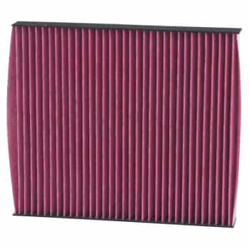 El filtro de aire interior de un solo uso K&N Premium se adapta a varios modelos de VAG/Mercedes/Lamborghini ( DVF5002