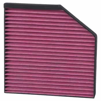 Filtro de aire interior desechable K&N Premium apto para varios modelos de Audi (DVF5081)