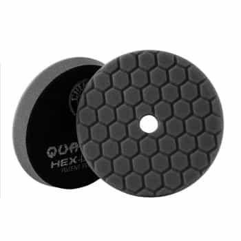 Disco de acabado Quantum Hex-Logic de Chemical Guys, negro (6,5 pulgadas)