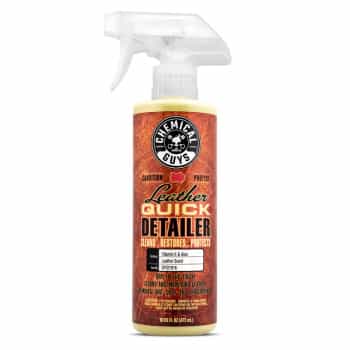Spray para el cuidado del cuero Chemical Guys Leather Quick Detailer con acabado mate (473 ml)