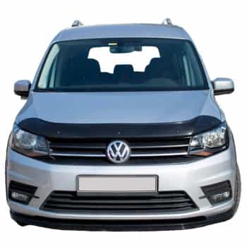Protector de capó unidireccional (antigravilla) Volkswagen Caddy MK4 2015-2020 - Negro brillante