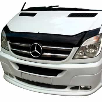 Protector de capó unidireccional (protección contra impactos de piedras) adecuado para Mercedes Sprinter W906 2006-201