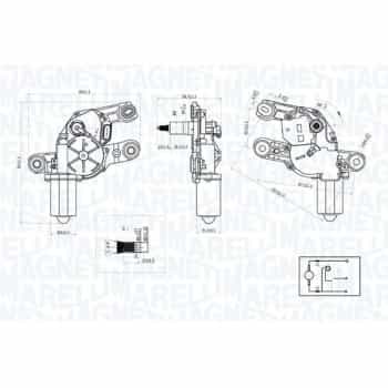 Motor del limpiaparabrisas