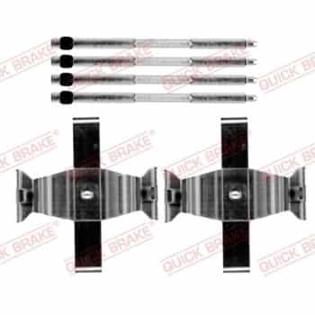 Kit de accesorios, pastilla de freno de disco