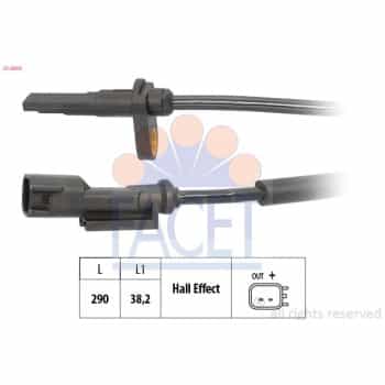 Sensor de velocidad de la rueda