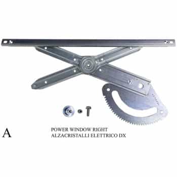 Mecanismo de control de ventana 852521 Valeo