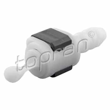 Elemento de conexión, línea de fluido de limpieza