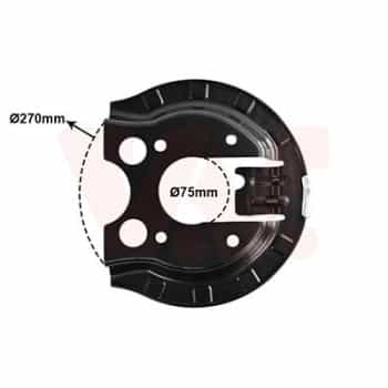 PROTECTOR CONTRA EL POLVO TRASERO IZQ./DER.