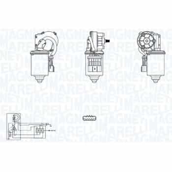 Motor del limpiaparabrisas
