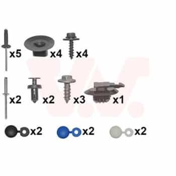 soportes del parachoques trasero