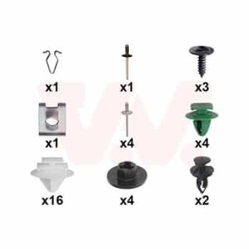 Kit de montaje, luneta trasera