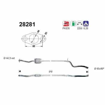 Catalizador 28281 AS