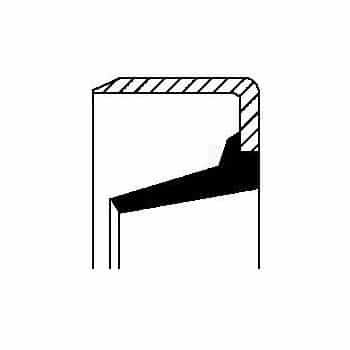 Anillo de sellado, eje del cojinete de liberación del embrague