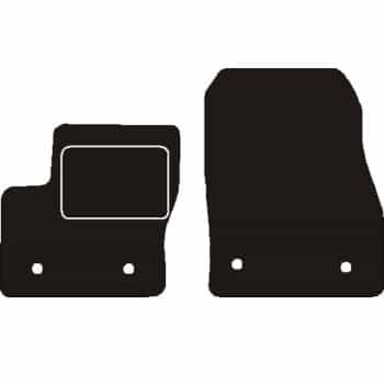 Alfombrillas delanteras compatibles con Ford Transit Connect 2016 -