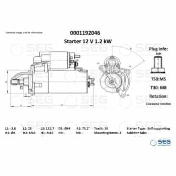 Motor de arranque / Arranque