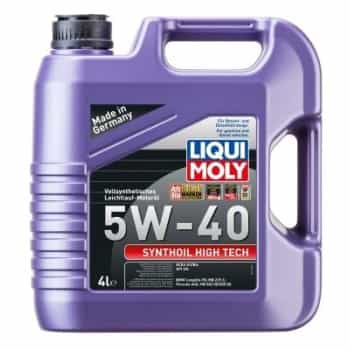 Aceite de motor Liqui Moly Synthoil High Tech 5W40 A3/B4 4L