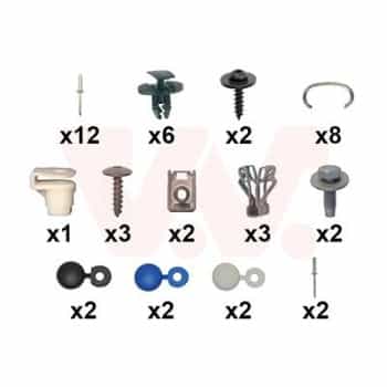 Kit de montaje, parachoques