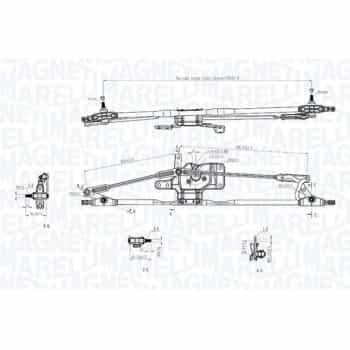 Varillaje del limpiaparabrisas