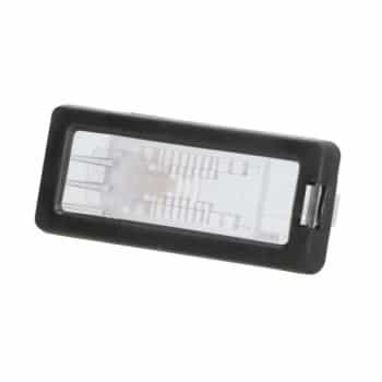 Lámpara de matrícula