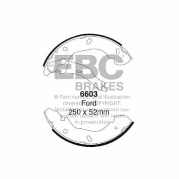 Juego de zapatas de freno