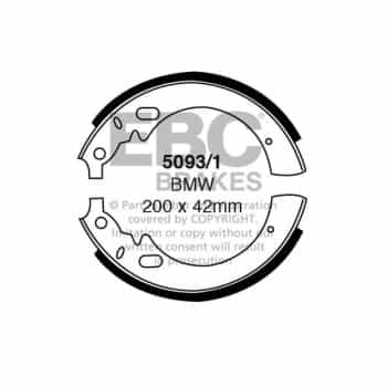 Juego de zapatas de freno